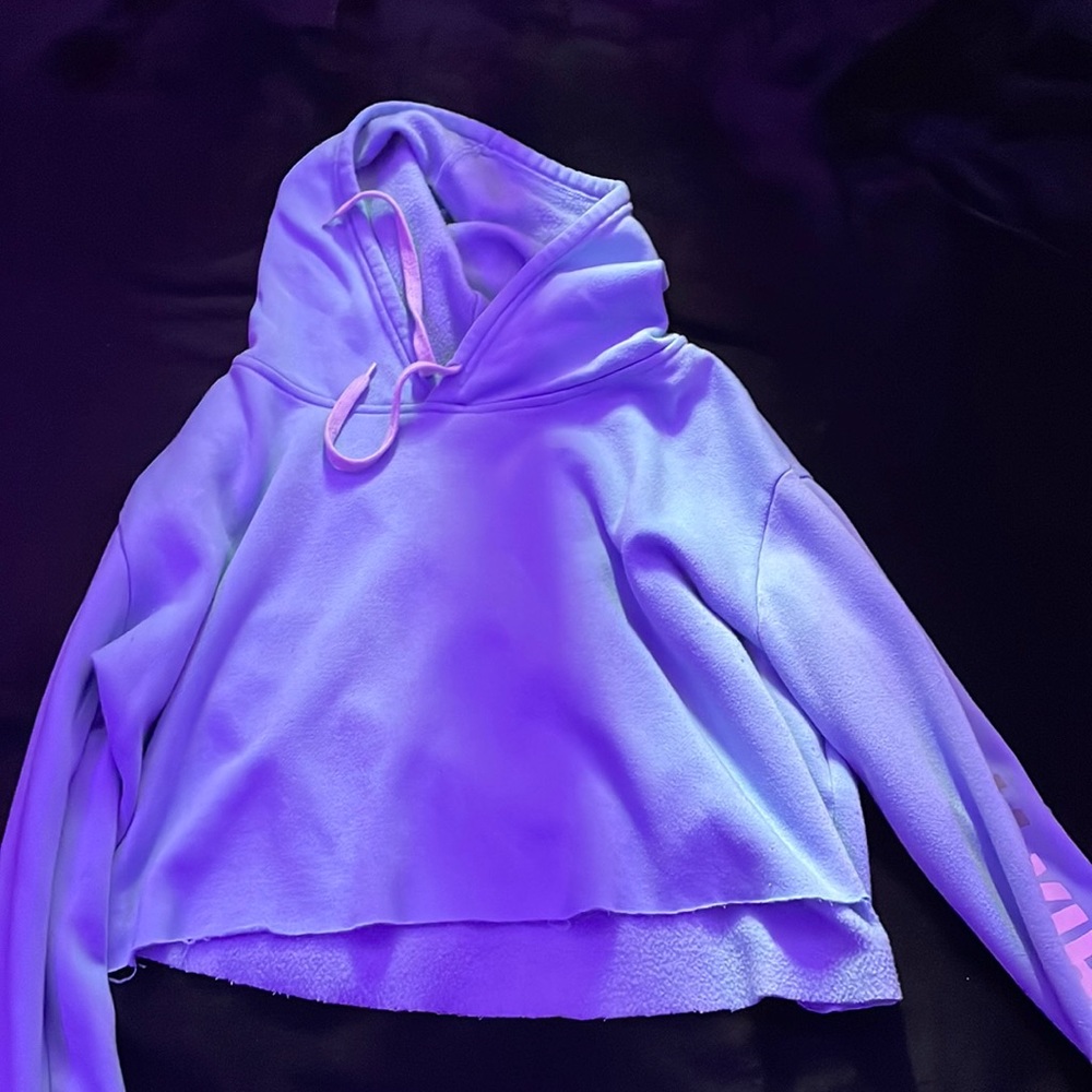 Crop top hoodie